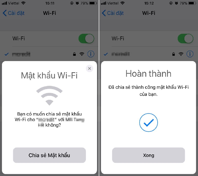 Hướng dẫn chi tiết cách chia sẻ mật khẩu wi-fi trên iphone