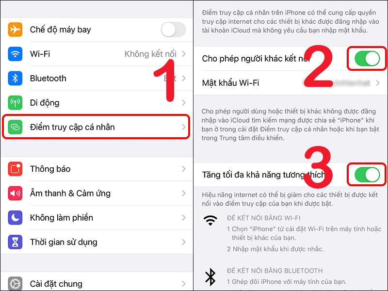 Hướng dẫn chi tiết cách chia sẻ wi-fi giữa hai iphone
