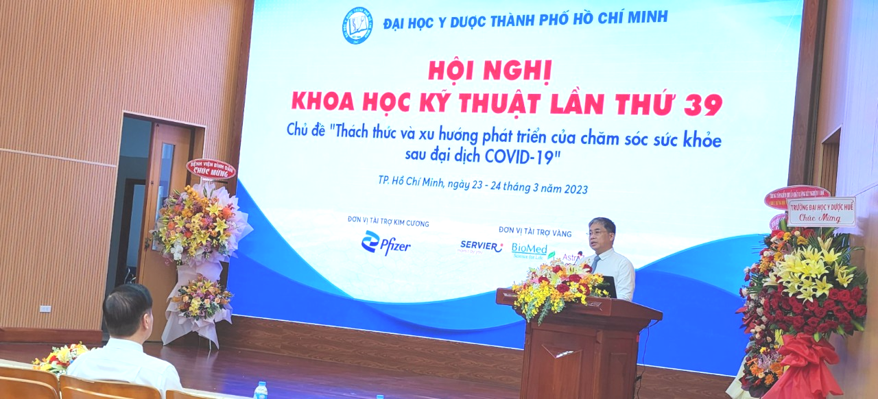 Hội nghị khoa học kỹ thuật dược lần thứ 39, thách thức và xu hướng phát triển của chăm sóc sức khỏe sau đại dịch covid-19