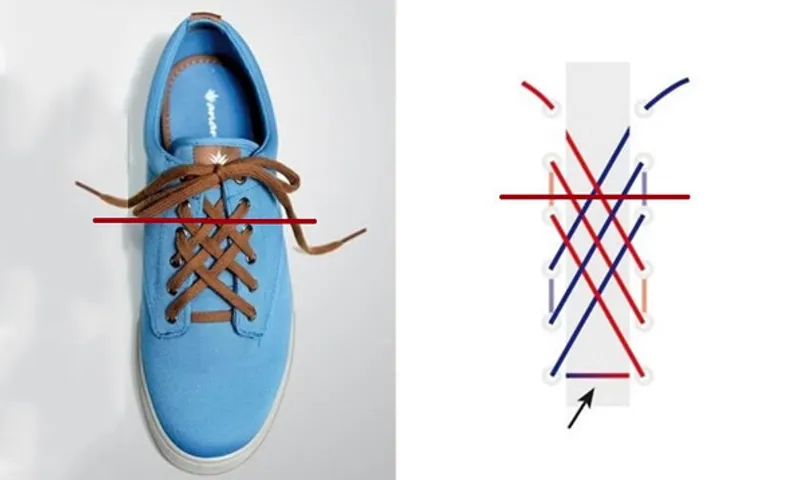 Hướng dẫn buộc dây giày 4 lỗ Đẹp, tạo phong cách riêng biệt cho bạn